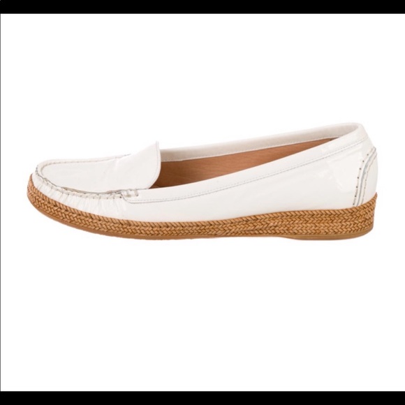 Stuart Weitzman - White Loafers - Picture 2 of 5